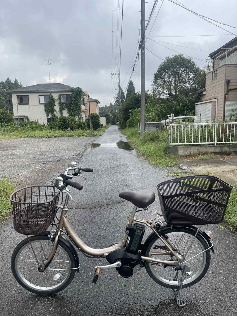 シティタイプ 電動アシスト自転車 前後バスケット