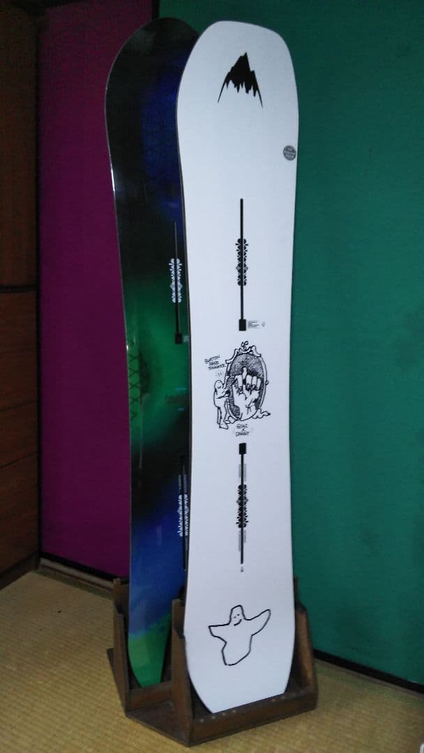 スノーボードスタンドラック　2本用、左側用