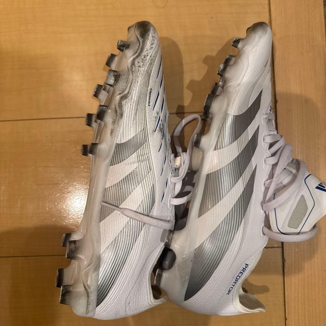 adidas Predator サッカーシューズ ホワイト
