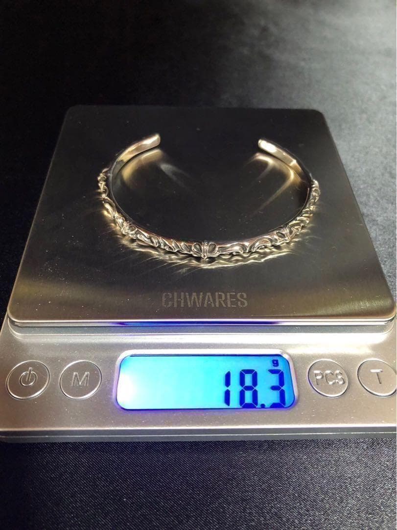 2個セット　シルバー925 バングル　クロス　プラス　⑥ 7455