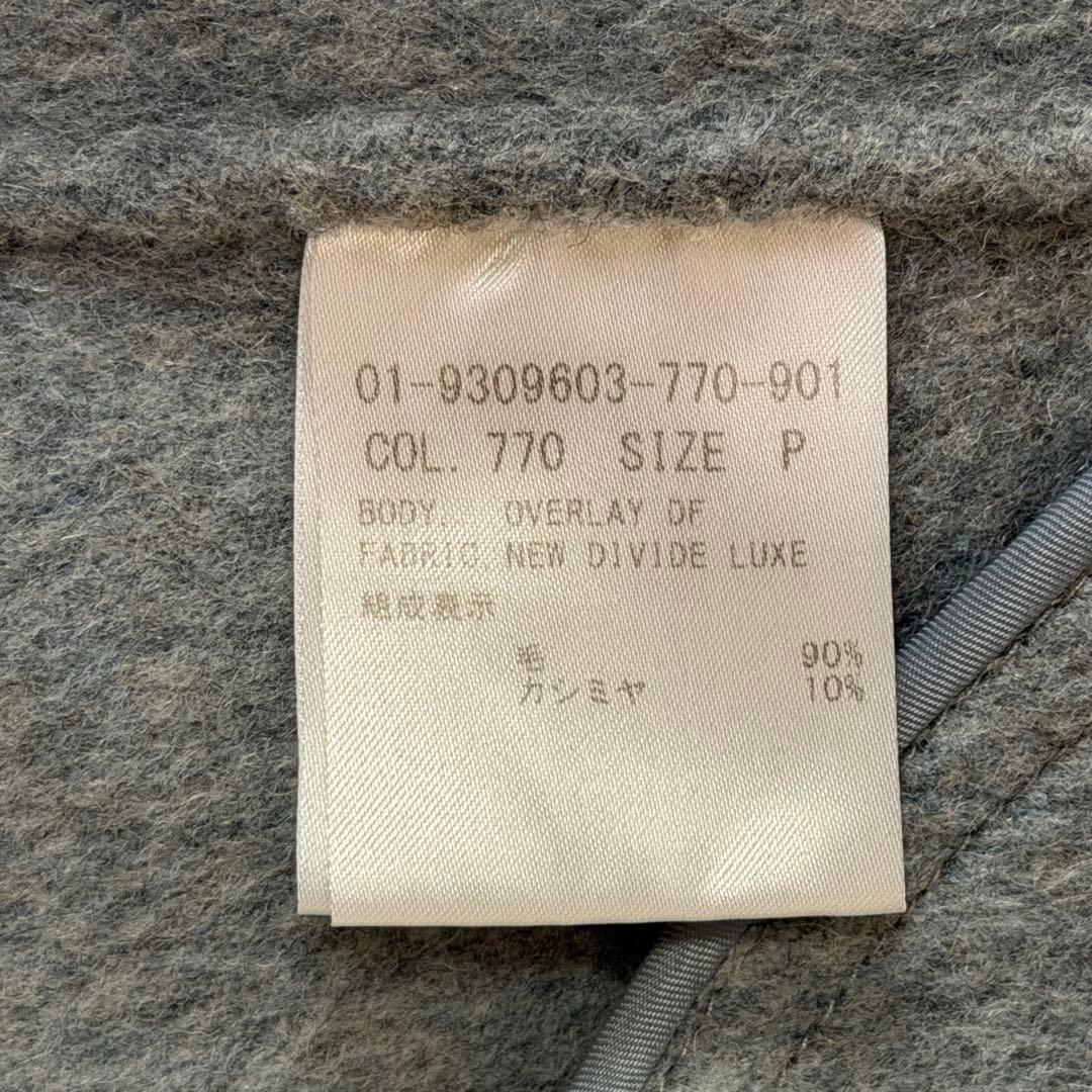 ☆極美品☆Theory セオリー　ダブルフェイス　カシミヤ混　ガウン　グレー