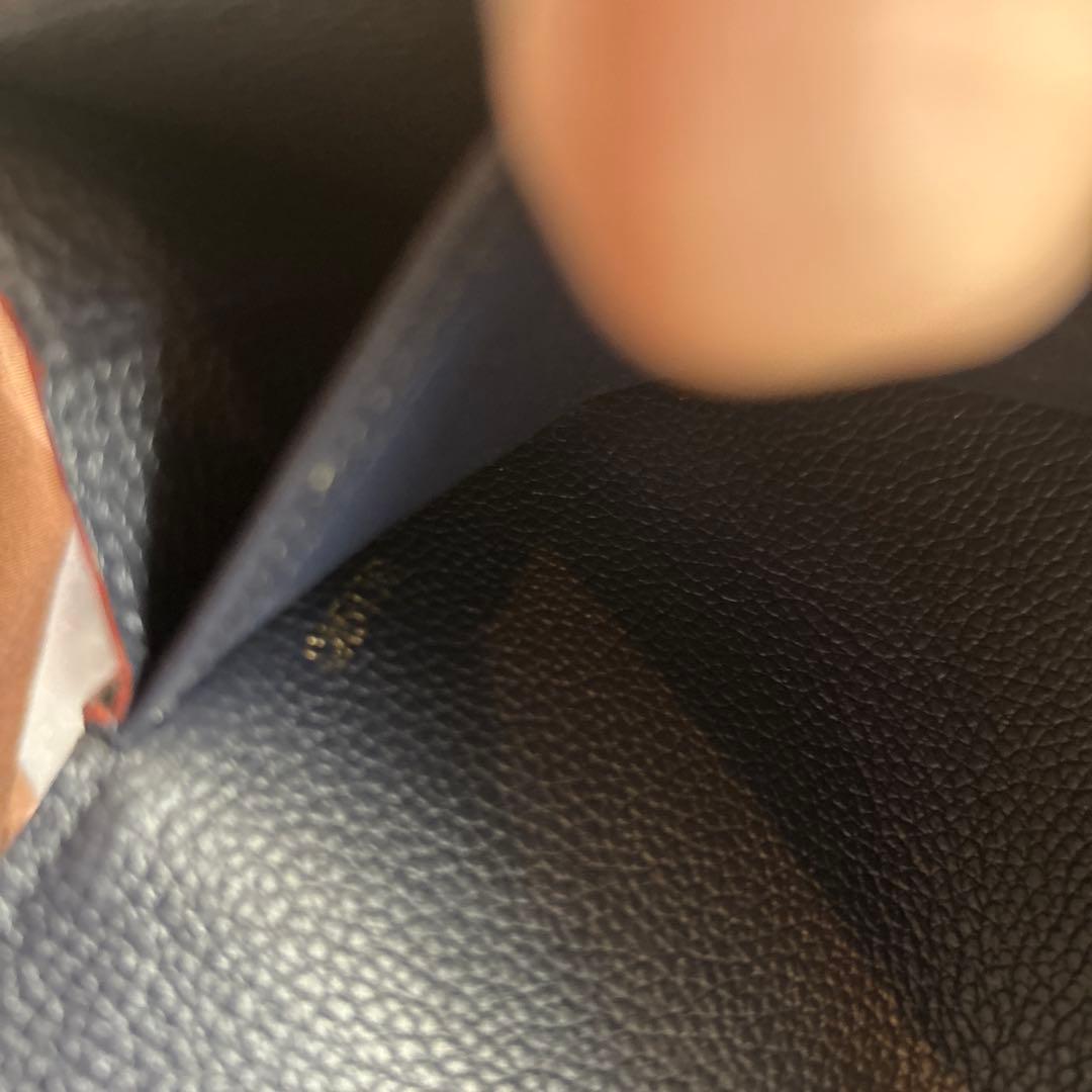 LOUIS VUITTON ネイビー長財布