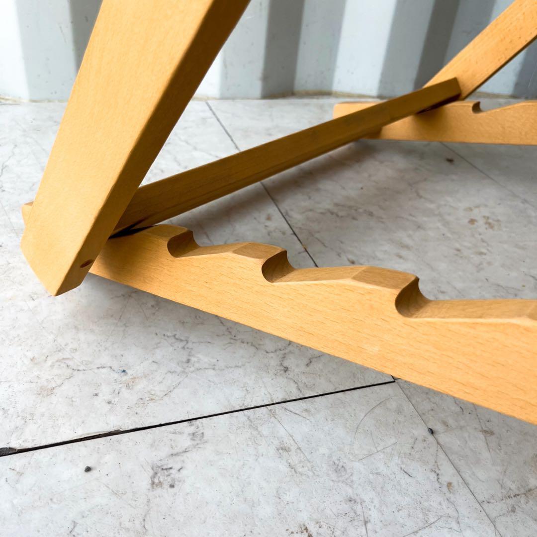 取付無料！バーバリー モノグラム TBロゴ 折りたたみウッドデッキチェア✨