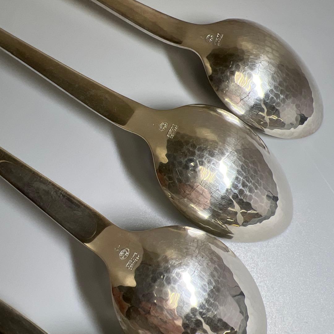 ジョージジェンセン　ブロッサムsterling925ディナースプーン6本　共袋付