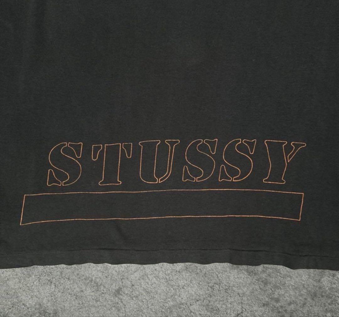 ル*プ様 OLD Stussy カモフラージュロゴ 長袖Tシャツ