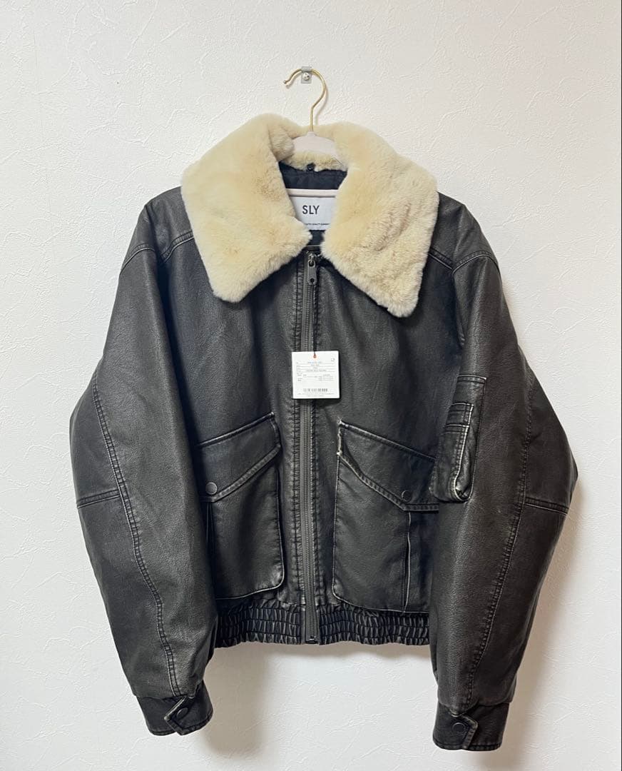 SLY WASHED PUFFER ブルゾン 新品未使用 タグ付き 最安値