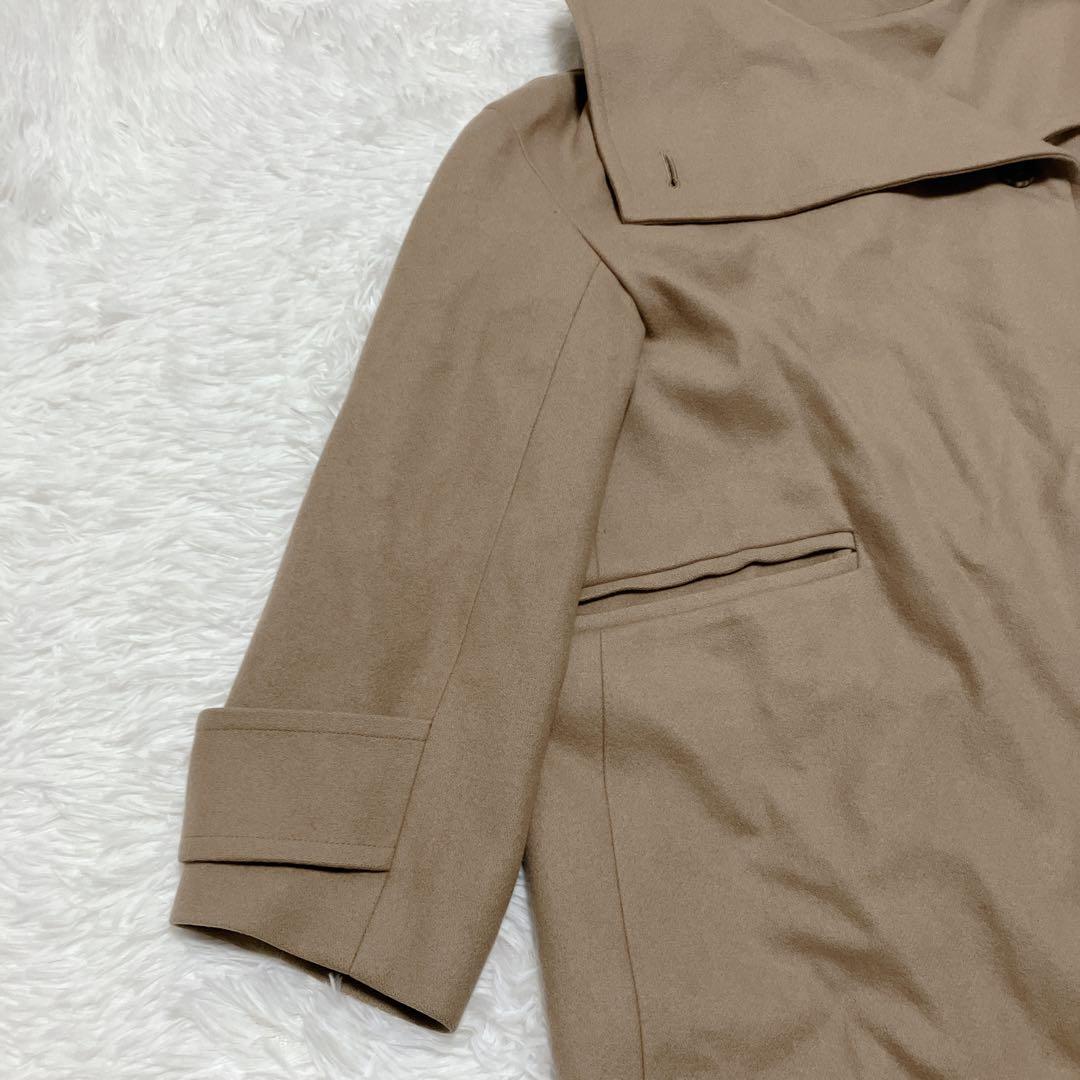 美品 CLANE クラネ UP NECK OVER DOUBLE COAT