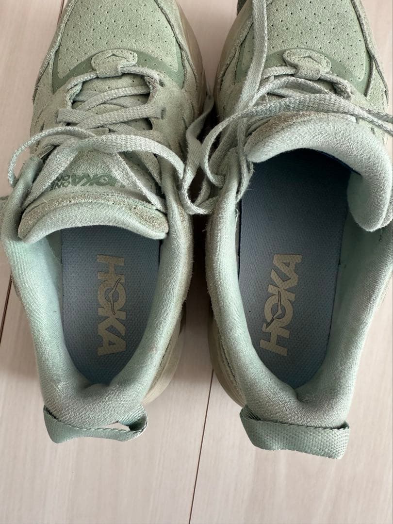 HOKA ONE ONE ローカット ミントグリーン24cm