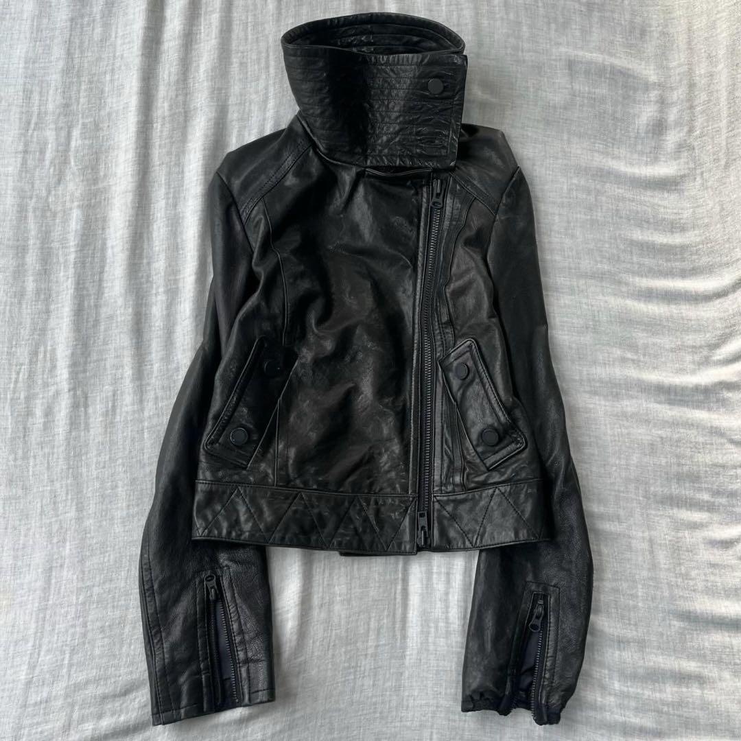 ジャケット・アウター UNKNOWN leather jacket