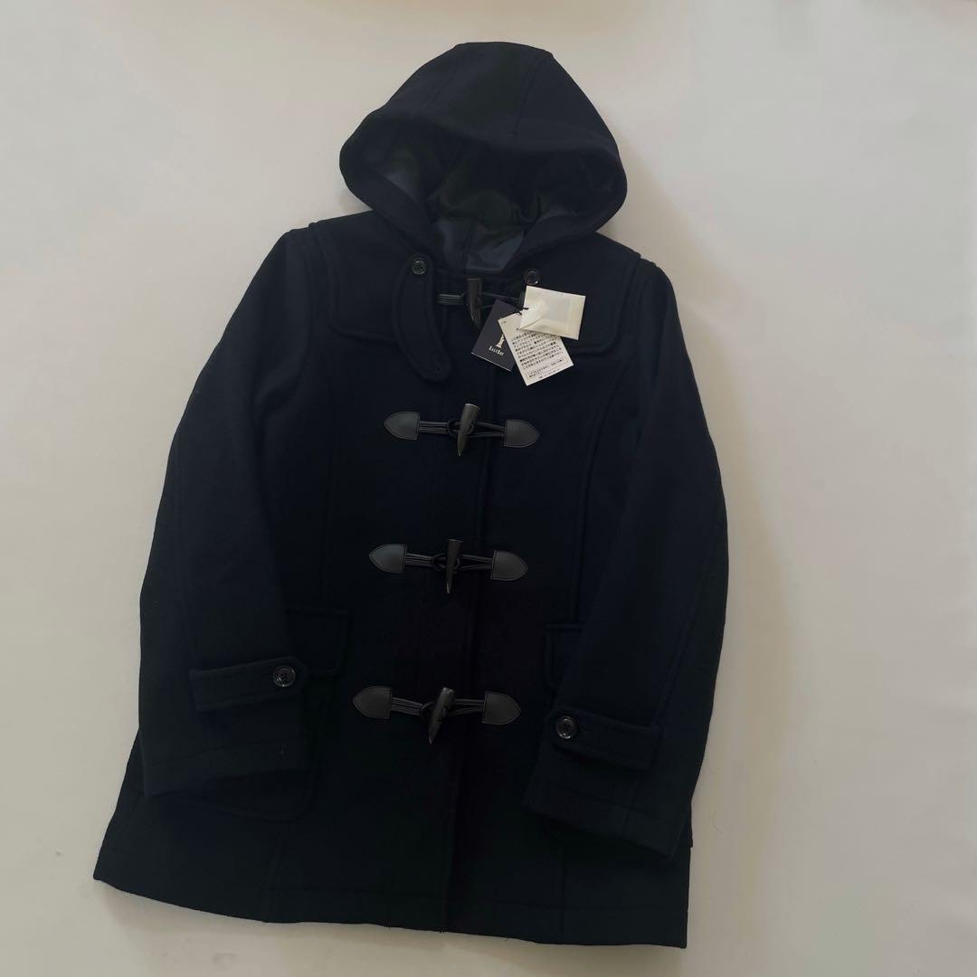 タグ付き 定価5万 ダッフルコート EASTBOY Venus アンゴラ混 紺