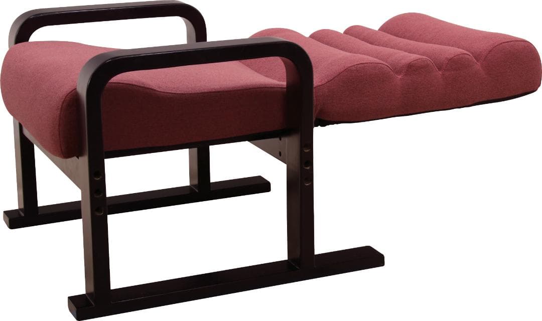 敬老の日　還暦　祝い　プレゼント　肘付き　リラックスチェア　レッド　赤　#2