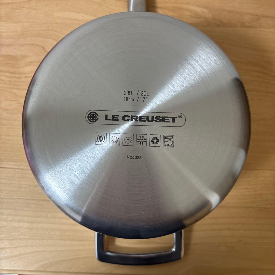 ル・クルーゼ　片手鍋　ソースパン　18センチ
