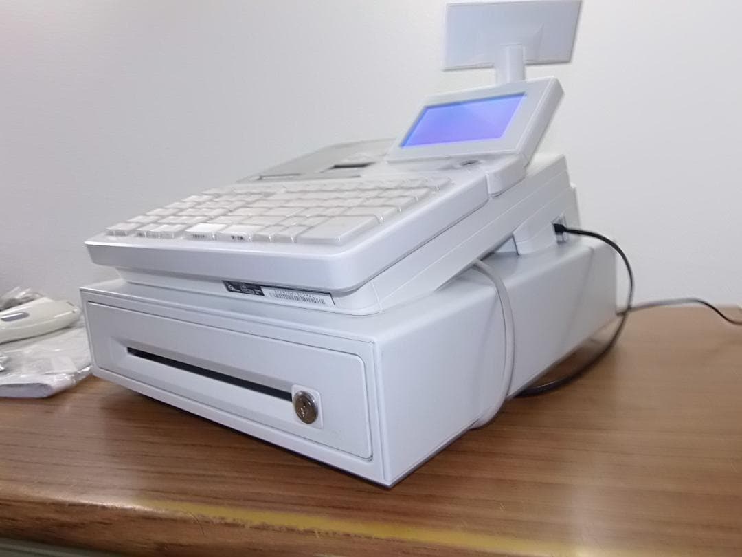 927設定無料スキャナ付キャッシュレスカシオSR-S4000インボイスレジスター