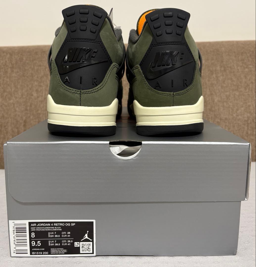 UNDEFEATEDアンディフィーテッドAir Jordan 4 2025