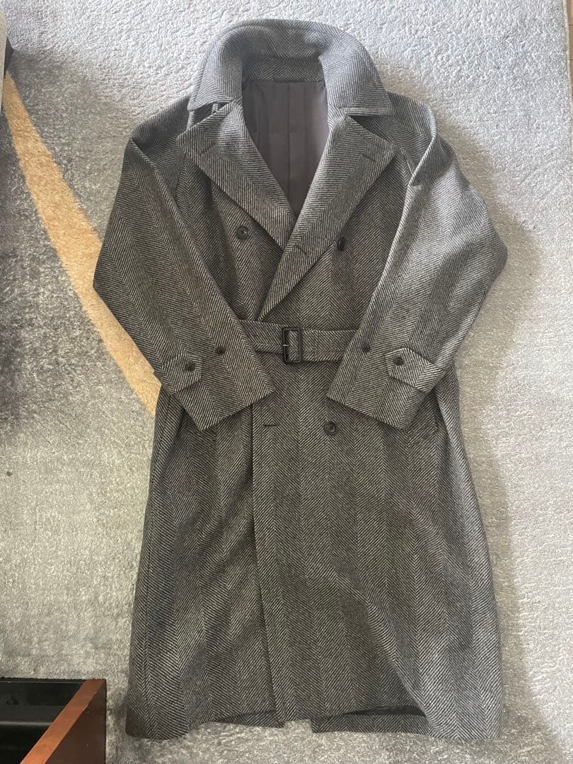 メンズ＜SOVEREIGN（ソブリン）＞ 6ボタン ダブル レス トレンチコート