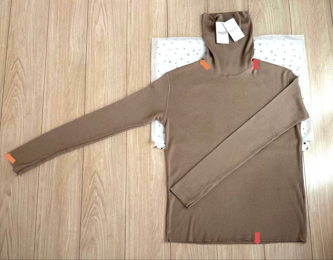 【新品】Deuxieme Class jersey タートルネック