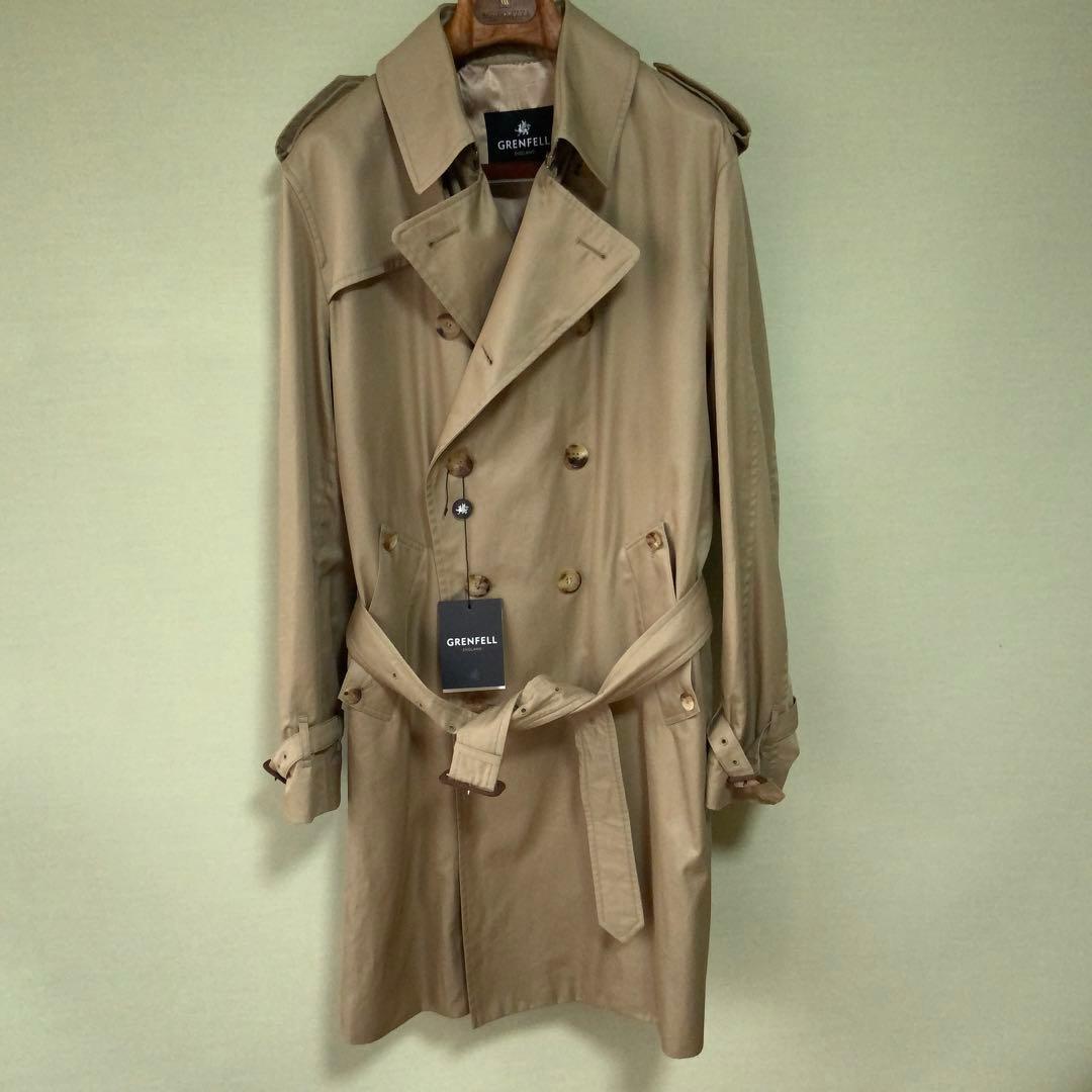 GRENFELLグレンフェルKENSINGTON2トレンチコート40ベージュ英国