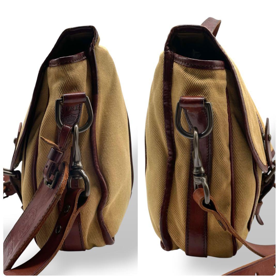 バッグ Polo Ralph Lauren Canvas Leather Bag