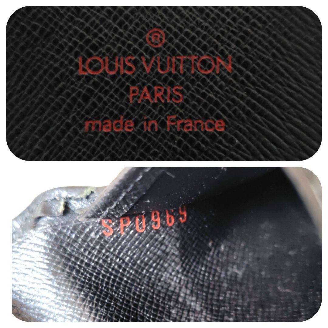 【美品】ルイヴィトン エピ ポルトモネ ビエ カルトクレディ ブラック