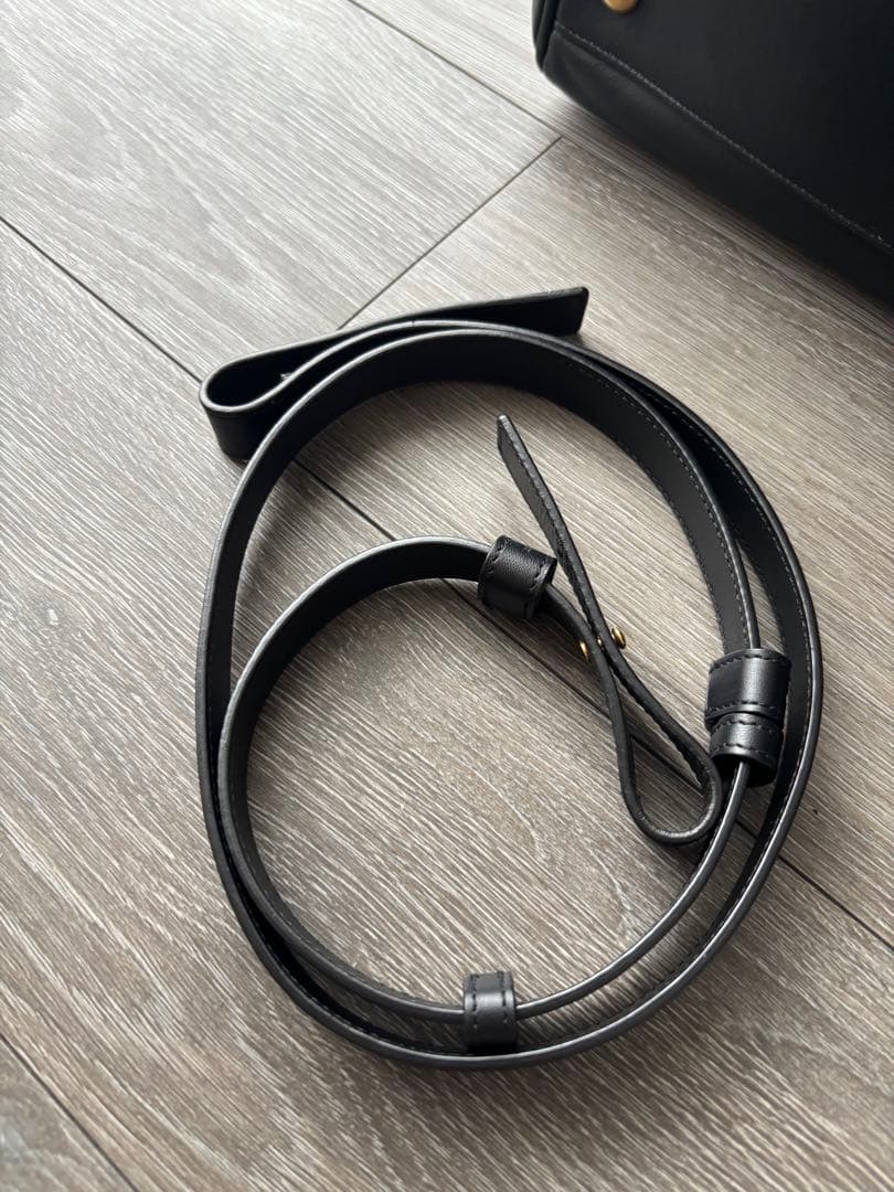 サンローラン・パリ ダッフル6 2way バッグ 黒 エディ期