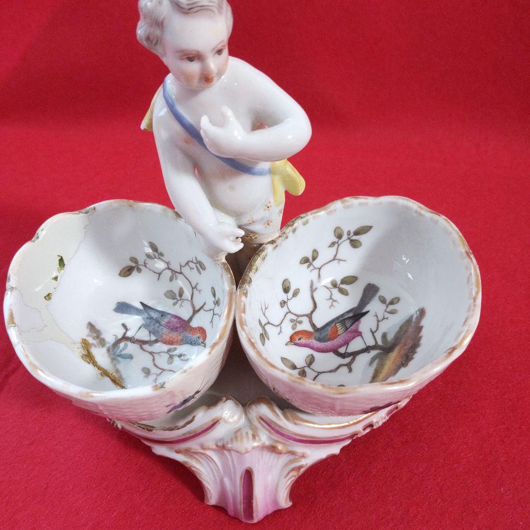 マイセン 調味料入れ ★訳あり