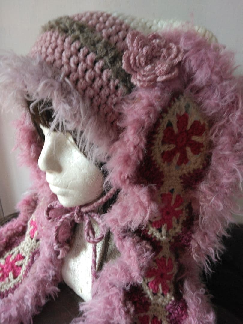 猫耳、うさぎ耳2way帽子handmade取り外し可能アレンジできます