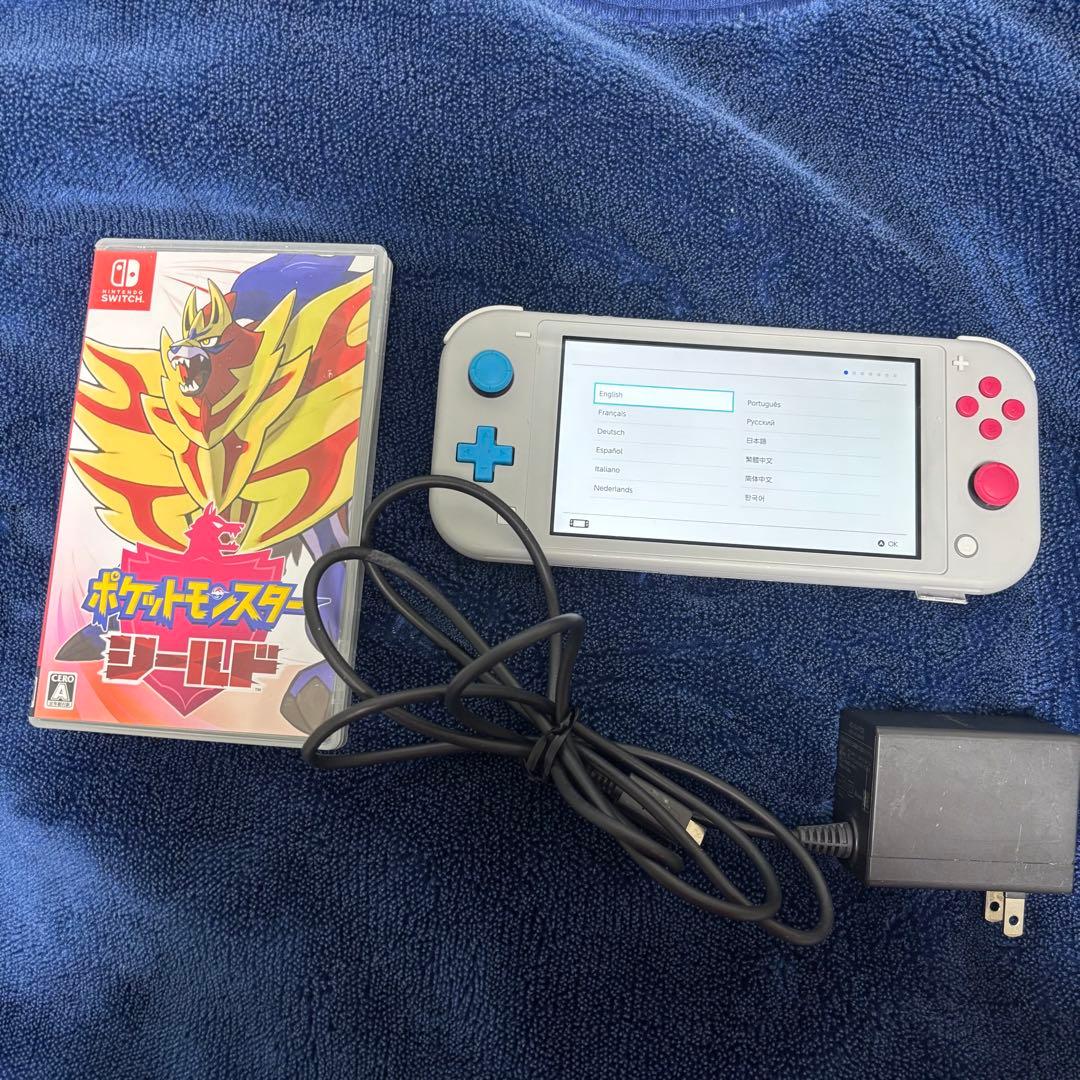 Nintendo Switch Lite ザシアン・ザマゼンタ シールド