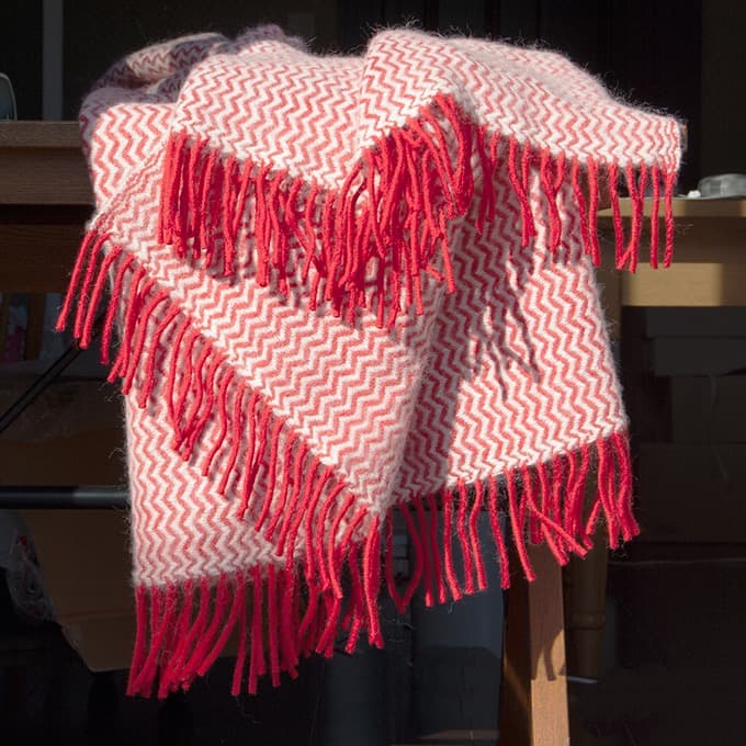 北欧クリッパン タンゴ ウールスロー ブランケット 毛布