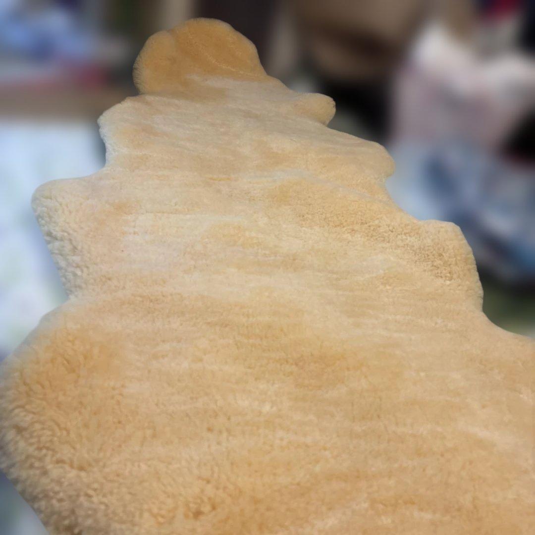 値引きします。必要な方にどうぞ！ベージュ ⚫︎ムートン二匹ものナーシングラック