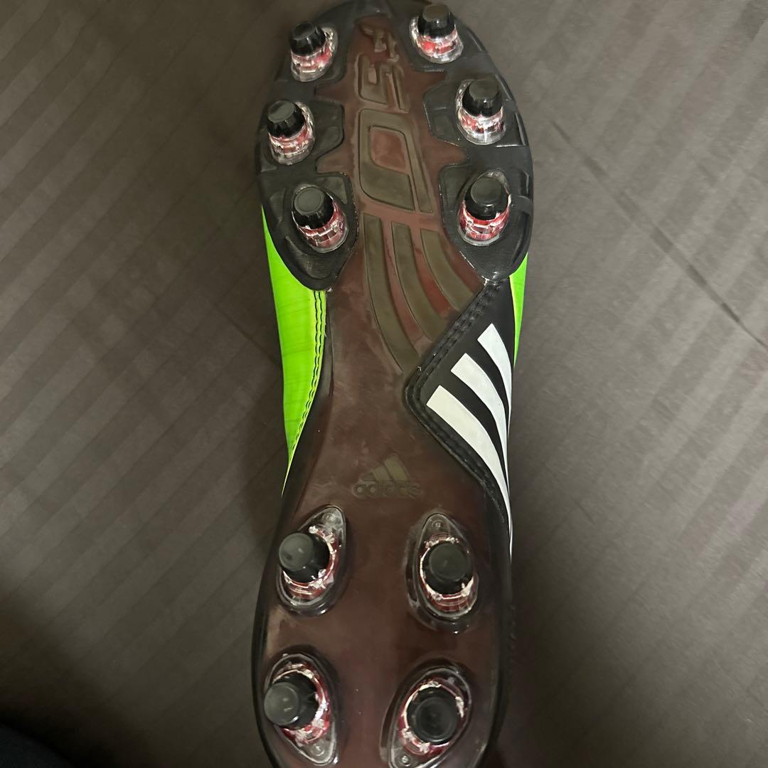 メッシ　直筆サインスパイク　バルセロナ　アルゼンチン代表　当選書付　アディダス