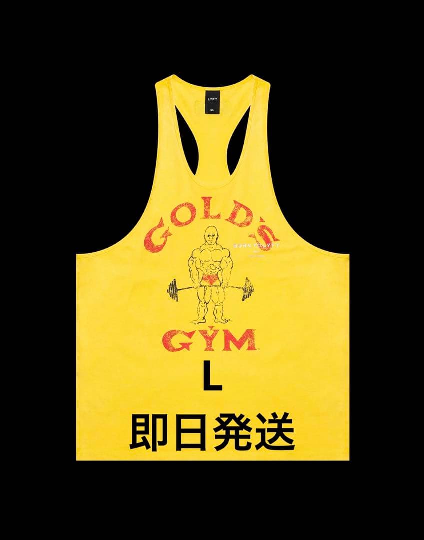 LYFT × GOLD'S Gym Vintage Logo Tanktop