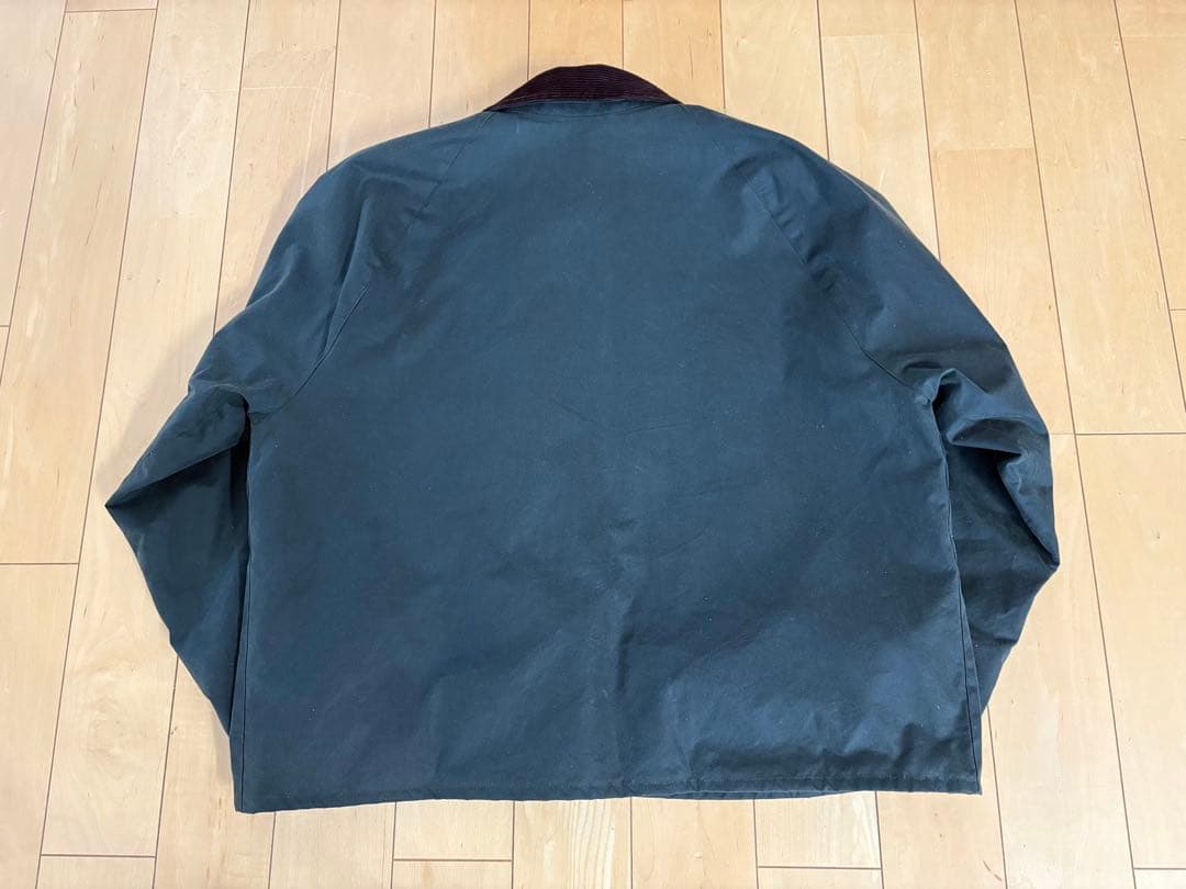 バブアー　トランスポート　オイルド　セージ　36