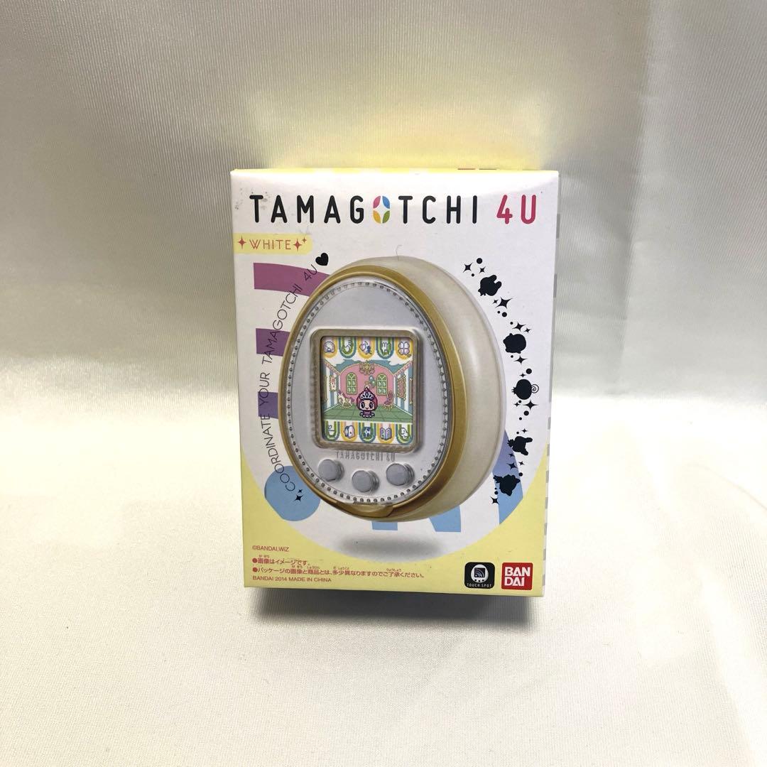 【新品】TAMAGOTCHI 4U WHITE (たまごっち 4U ホワイト)