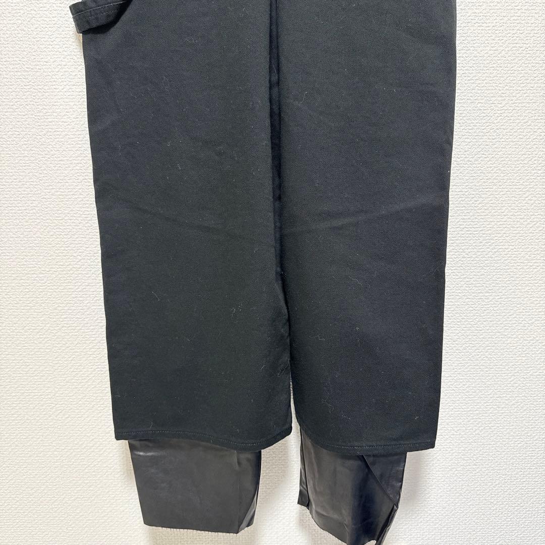 【美品】nagonstans ナゴスタンス レイヤードオーバーオール 21SS