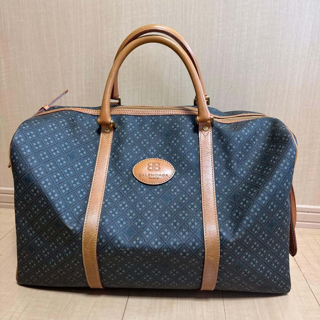 【BALENCIAGA】ボストンバック バレンシアガ ヴィンテージ 旅行カバン