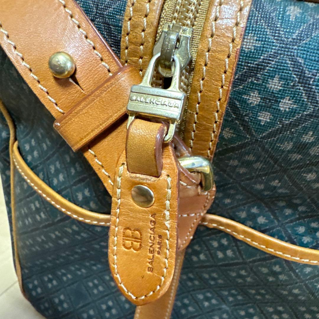 【BALENCIAGA】ボストンバック バレンシアガ ヴィンテージ 旅行カバン