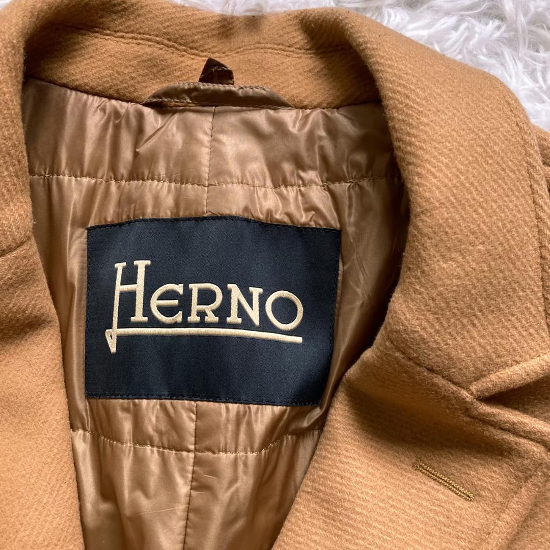 【HERNO】 ヘルノ ロングコート イタリア製 W68
