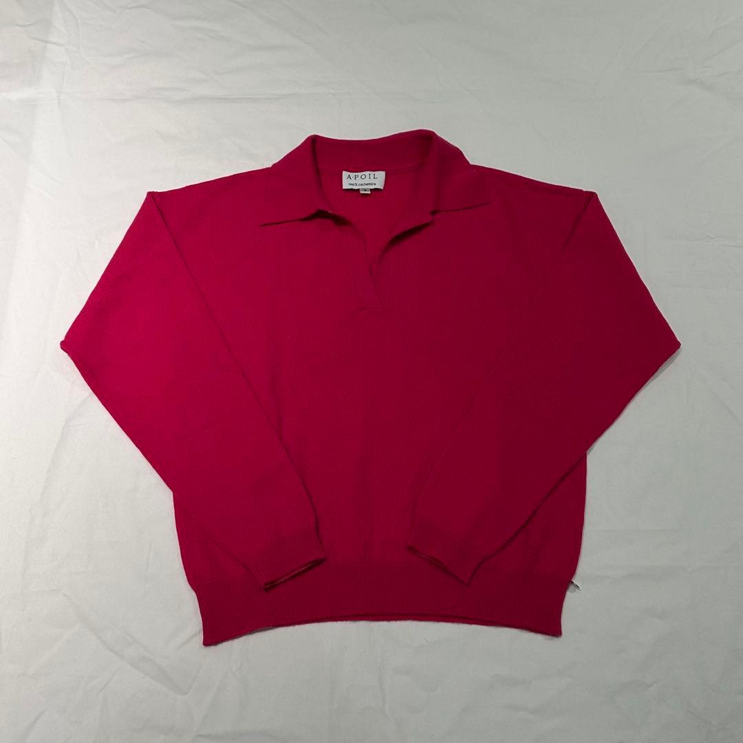 APOIL カシミヤスキッパー