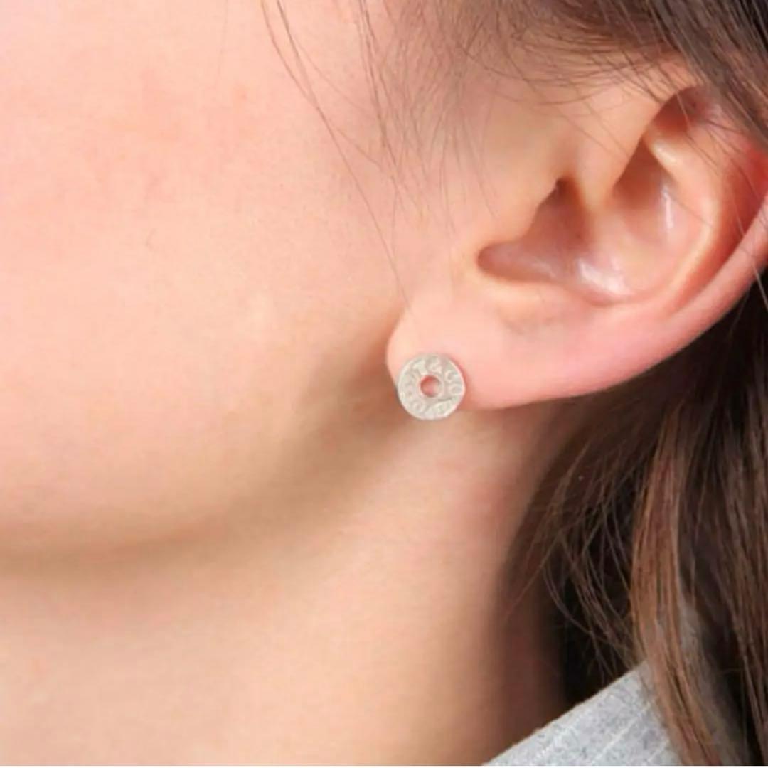 【極美品】ティファニー　ラウンドサークルピアス　片耳　メンズ/レディース