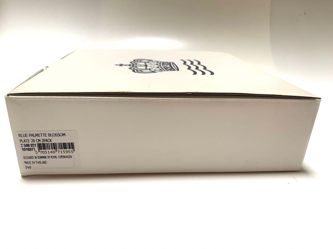 未使用 ロイヤルコペンハーゲン ブルーエレメンツ ブロッサム 20cm ペア箱