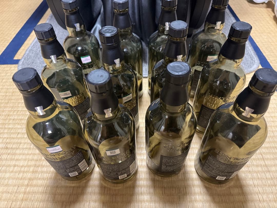 山崎18年　空瓶12本