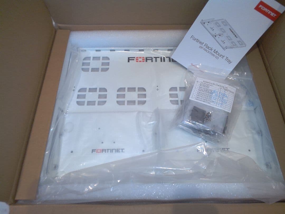 a64 Fortinet 1U ラックマウント トレイ RACKTRAY-02