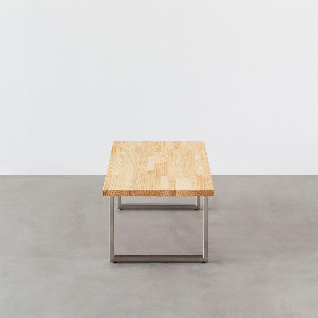 センターテーブル ローテーブル THE LOW TABLE Stainless