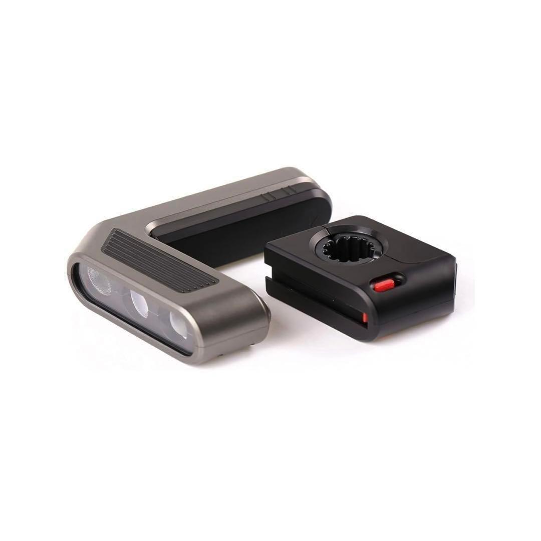 新品⭐️アンモナイト車速反応式自転車用オートヘッドライトスマホ連動GPS