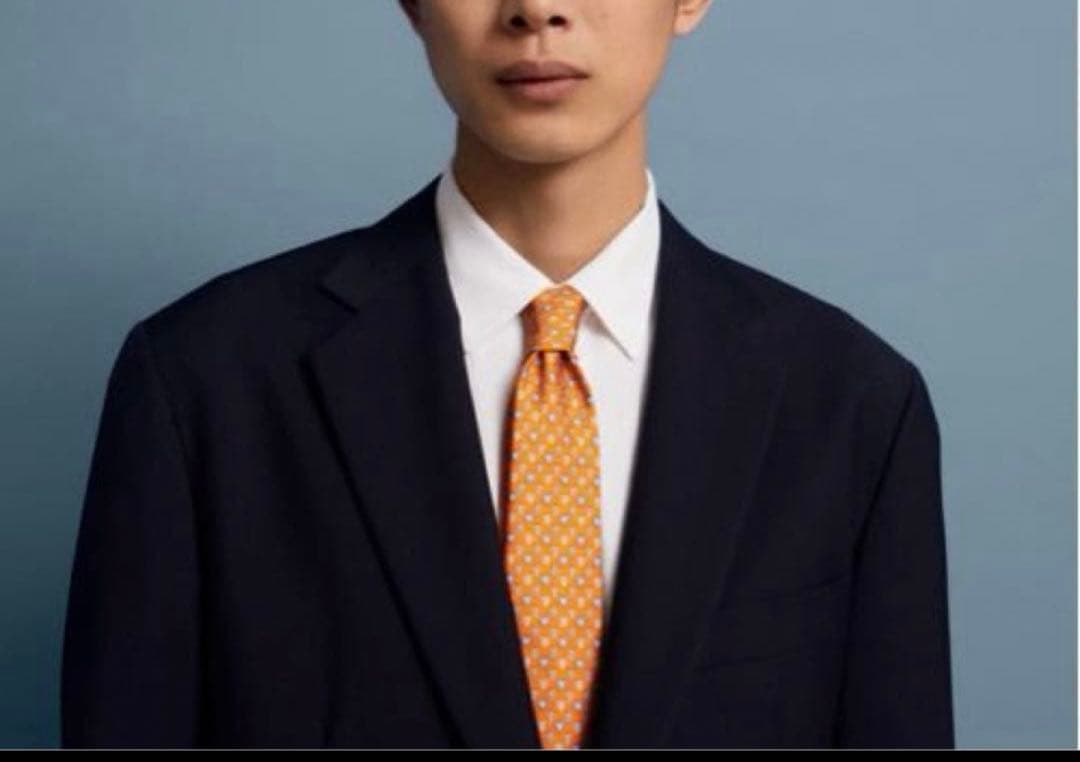 エルメス　シルクツイルタイ 7 《ジャングル・ファミリー》