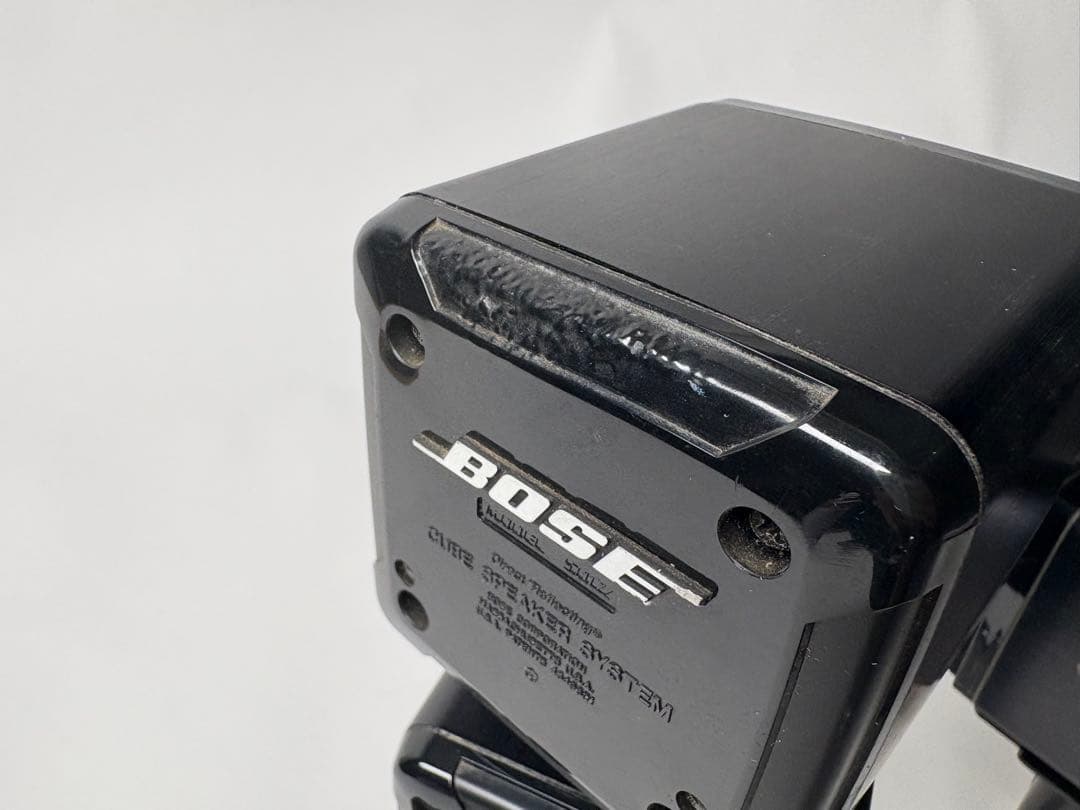 BOSEキューブスピーカーサテライトペア/501Z／専用スタンド2脚