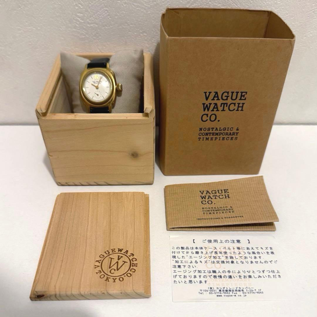 【格安❗️傷あり】VAGUE WATCH Coussin 12 ヴァーグウォッチ