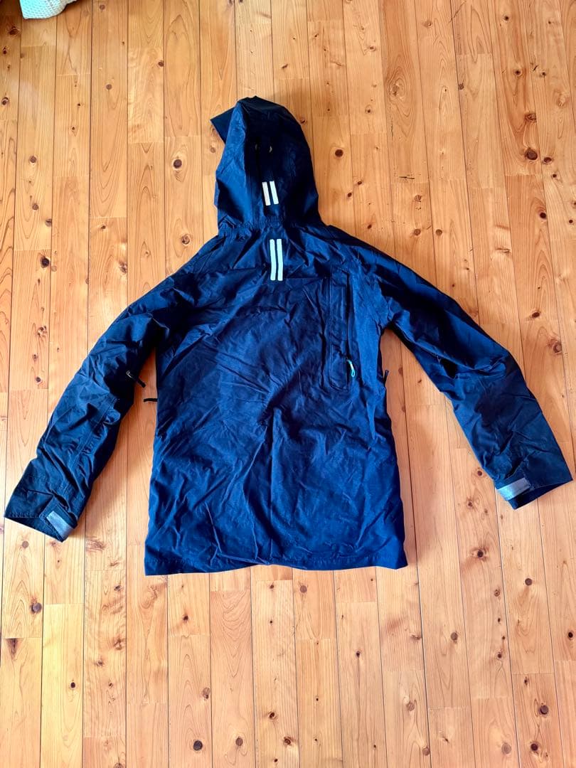 上下REW FRH スノーボードウェア 黒 迷彩 GORETEX