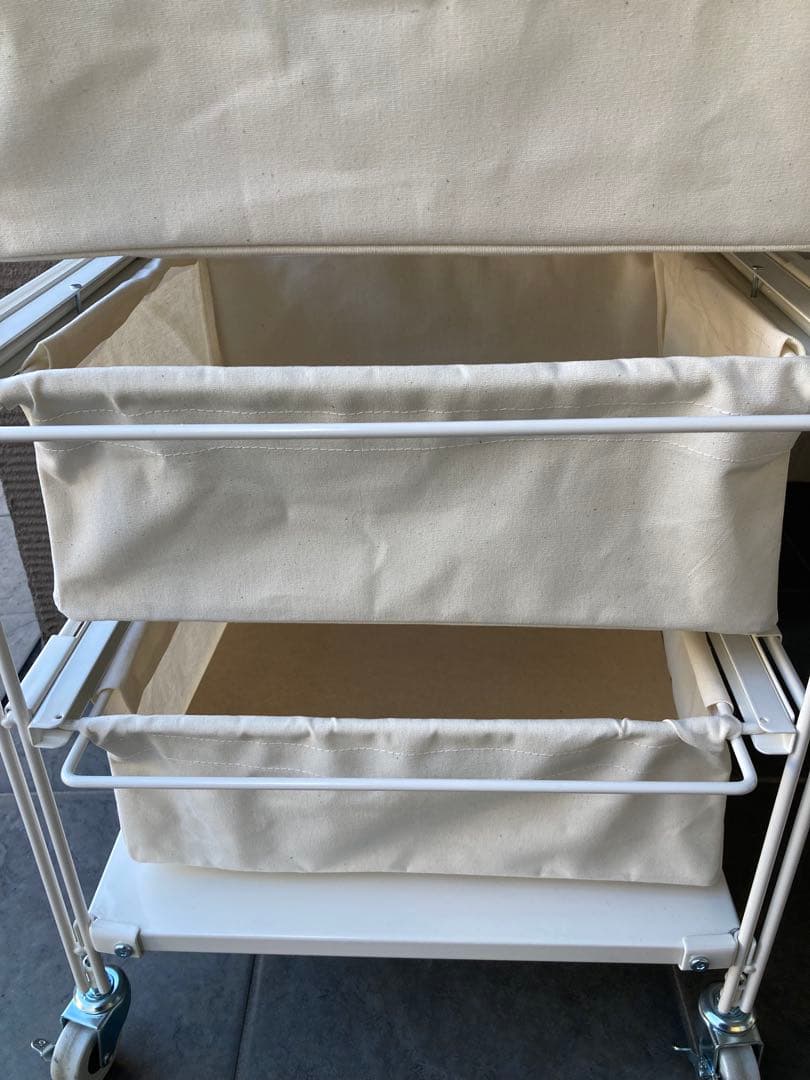 無印良品　スチール　収納　引き出し　帆布　ユニットシェルフ　取扱説明書付き