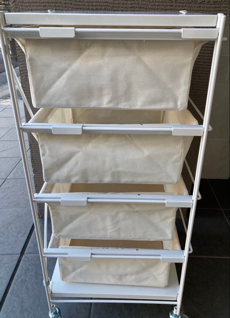 無印良品　スチール　収納　引き出し　帆布　ユニットシェルフ　取扱説明書付き